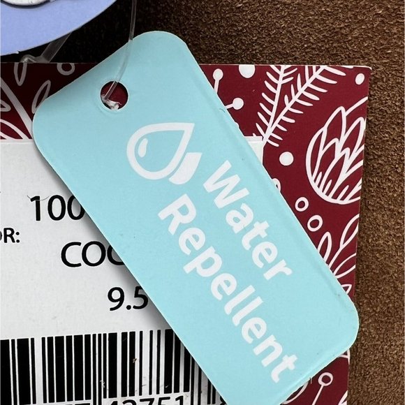 Muk Luks Womens Queens Slip Ons Suede Cognac Wool Blend Size 9.5 -‎ NEW!!!  READ - Picture 15 of 15